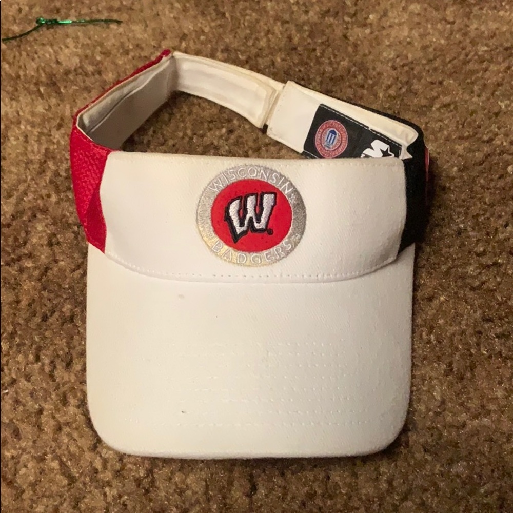Wisconsin Badger Visor